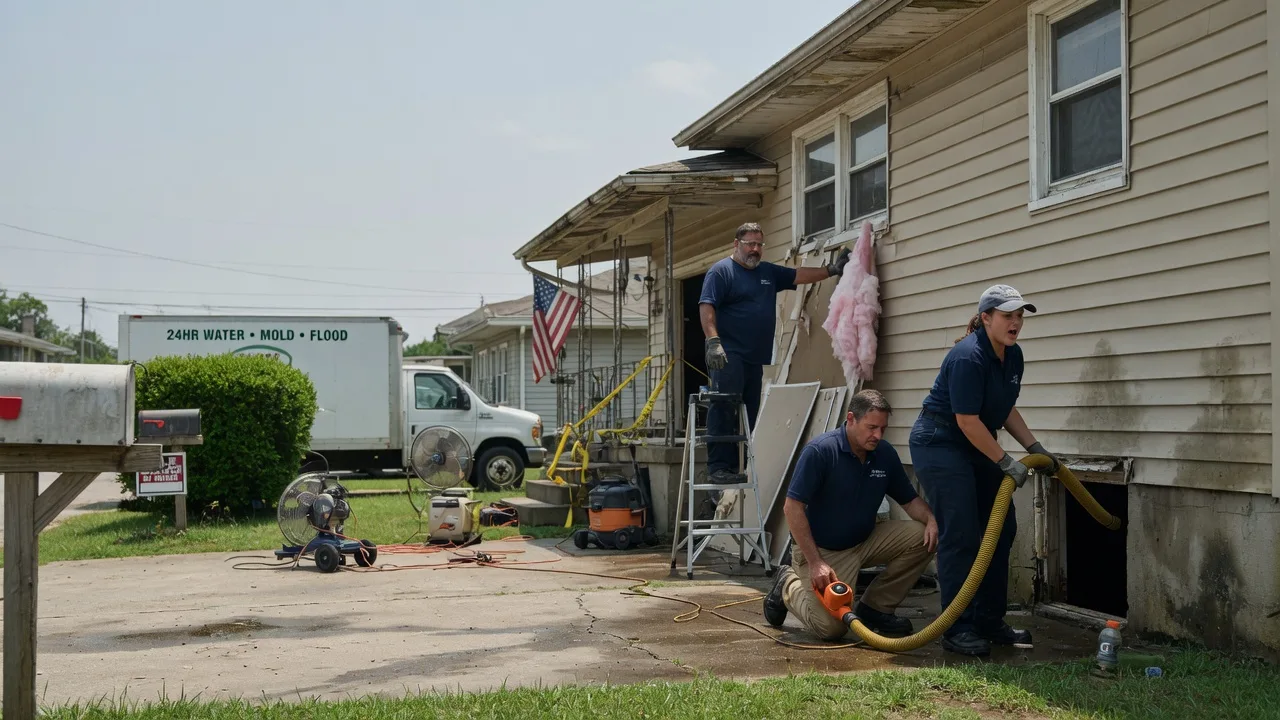 Water Damage Repair in Bern, KS near me